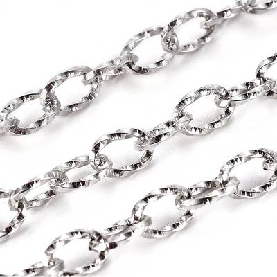 Tarnish Resistant 304 Stainless Steel Cable Chains