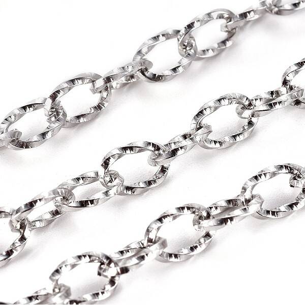 Tarnish Resistant 304 Stainless Steel Cable Chains