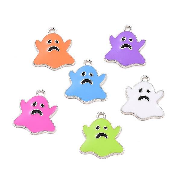 Alloy Enamel Pendants