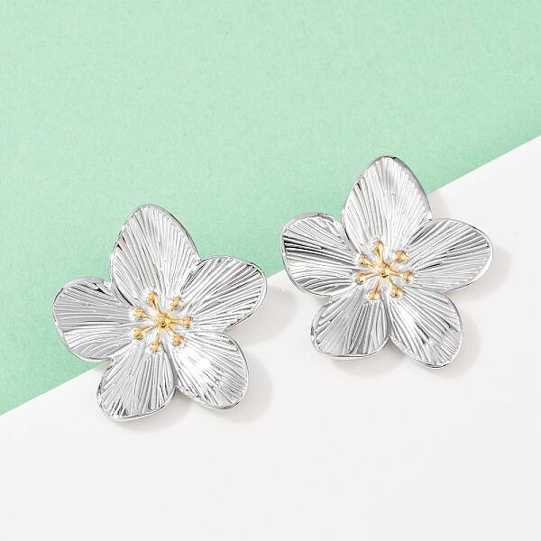 304 Stainless Steel Stud Earrings