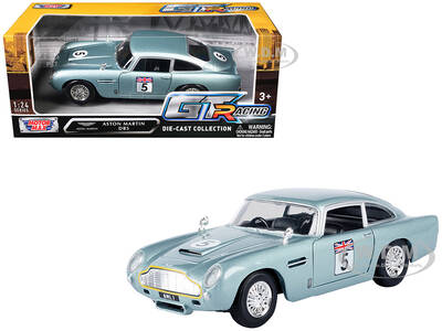 Aston Martin DB5 RHD (Right Hand Drive) 5 Light Blue Metallic \