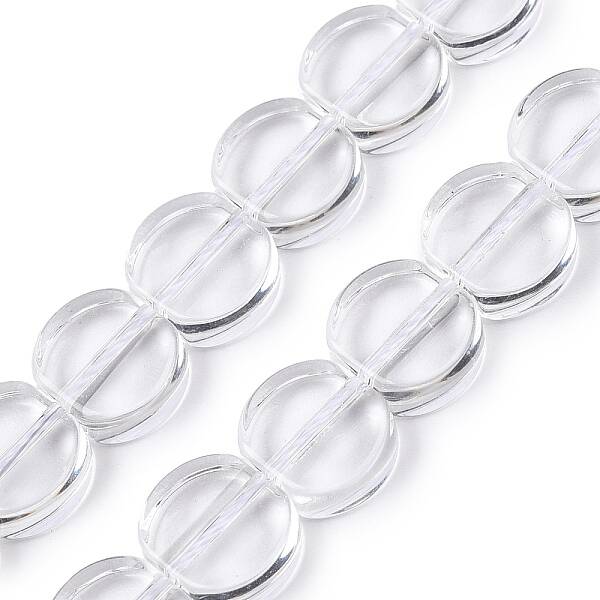 Transparent Glass Beads Strands