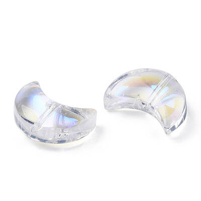 Electroplate Transparent Glass Beads