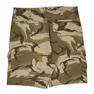Wrangler Cargo Shorts - 36W 10L Camo Cotton Blend | Size: 36″ waist