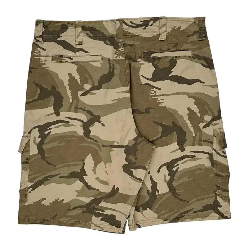 Wrangler Cargo Shorts - 36W 10L Camo Cotton Blend | Size: 36″ waist