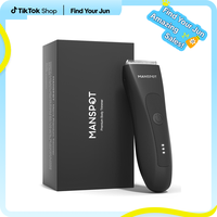 Manspot Premium 4 in 1 Electric Body Hair Shaver Groin & Ball Trimmer for Men Replaceable Ceramic Blade USB Recharge Waterpro...