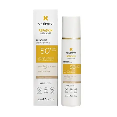 Sesderma Facial sunscreen against pigment spots SPF 50+ Repaskin Urban 365 (Whitening facial sunscreen) 50 ml