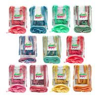 Sour Ribbons Belts - 1 Pack Flavored Sour Candy Strips  Belt Ribbons, Deliciously Sour, Fresh & Chewy Candy Belts, Vegan Cand...