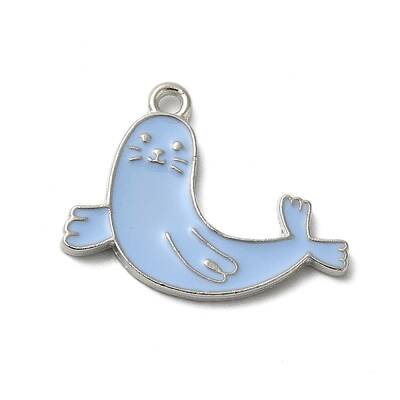 Winter Theme Alloy Enamel Pendants