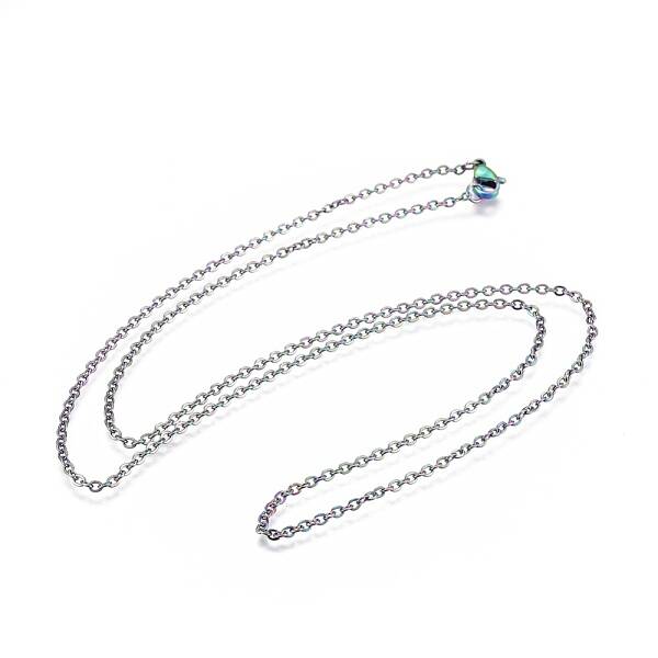 304 Stainless Steel Cable Chain Necklaces