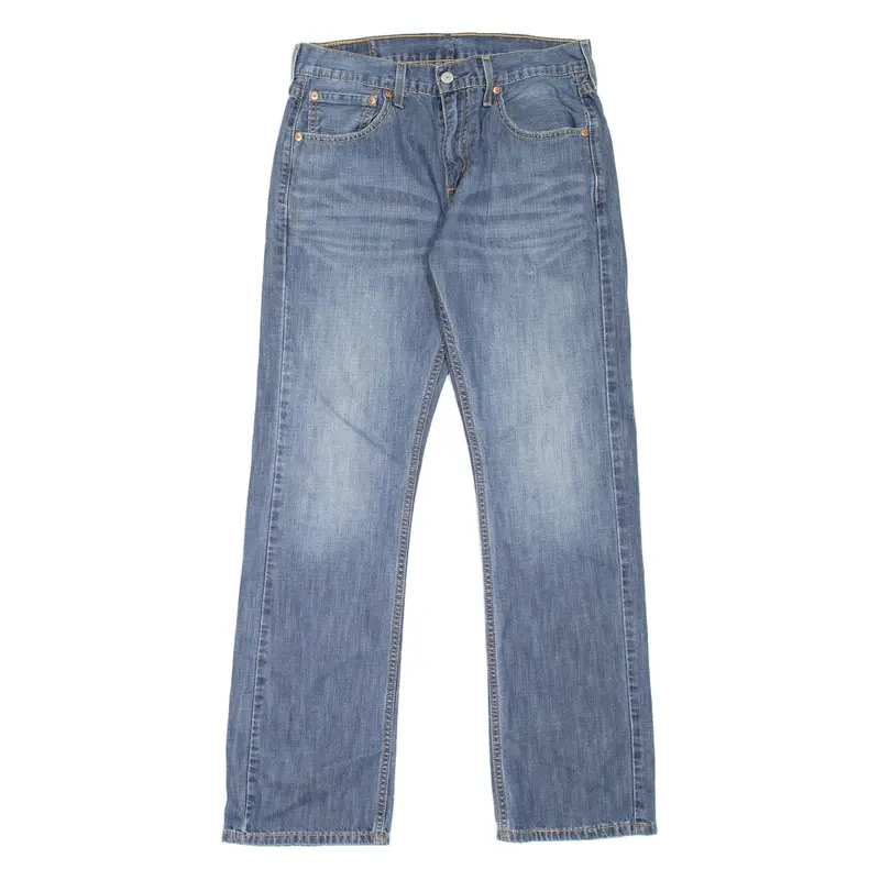 LEVI'S 527 REG Jeans Mens Blue Regular Bootcut Stone Wash W32 L32