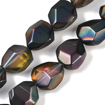 Electroplate Glass Beads Strands
