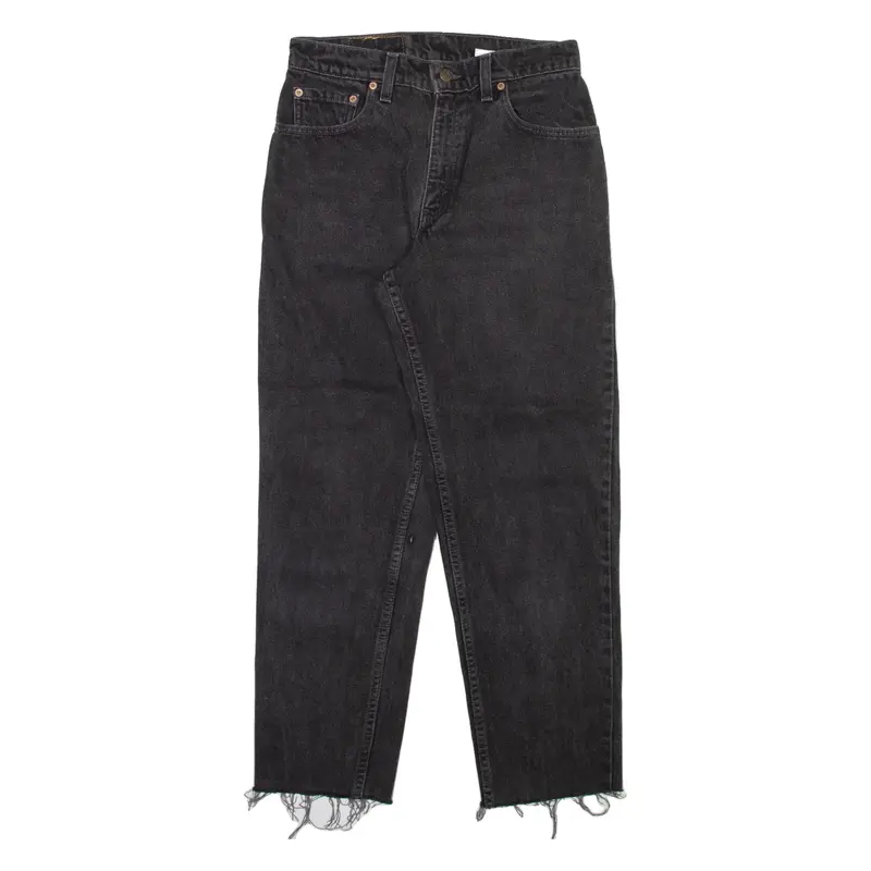 LEVI'S 550 Custom Womens Jeans Grey Relaxed Tapered 90s W28 L27