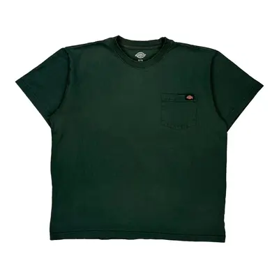Dickies T-Shirt - XL Green Cotton