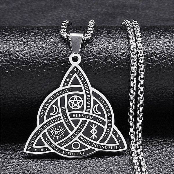 Non-Tarnish 304 Stainless Steel Pendant Necklaces