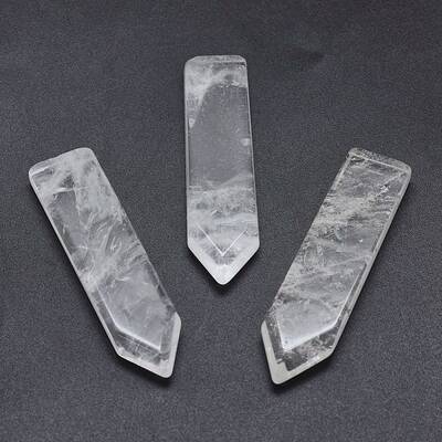 Natural Quartz Crystal Cabochons