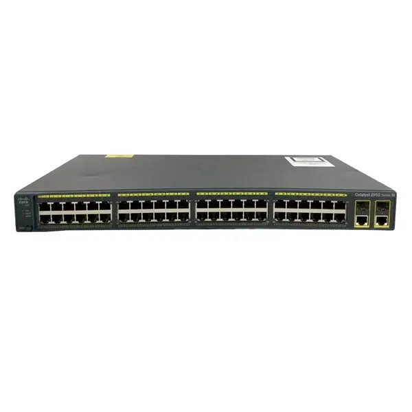 WS-C2960-48TC-S-B2 Cisco Catalyst 2960 Series 2960-48TC 48 x RJ-45 Ports 10/100Base-TX + 2 x Combo SFP Ports Layer 2 Managed ...