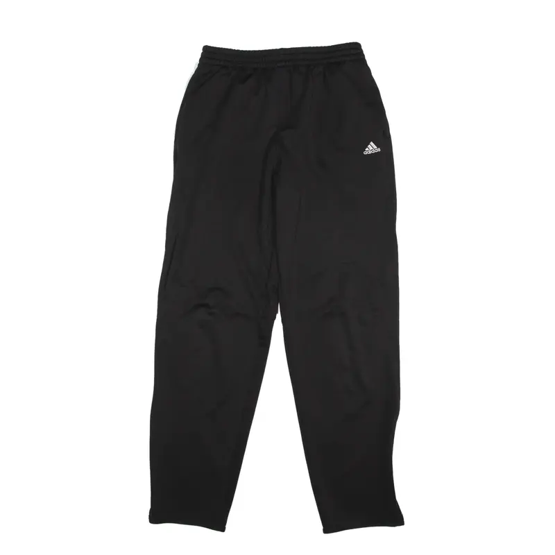 ADIDAS Track Pants Black Tapered Boys XL W26 L28
