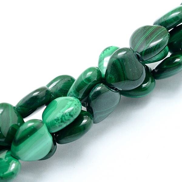 Natural Malachite Beads Strands