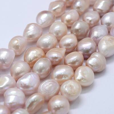 Natural Cultured Freshwater Pearl Beads Strands