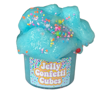 Jelly Confetti Cubes Jelly Cube Texture Clear Scented DIY Kit
