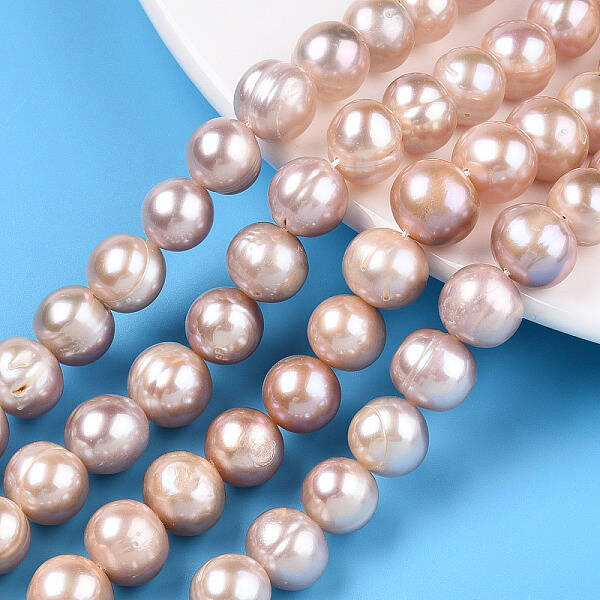 Natural Cultured Freshwater Pearl Beads Strands