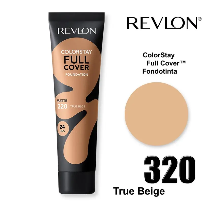 Revlon colorstay full cover foundation true beige 320