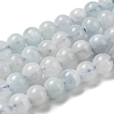 Natural Aquamarine Strands