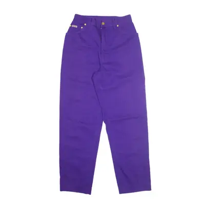 ESCADA ONE Jeans Purple 90s Denim Regular Mom Womens W26 L29