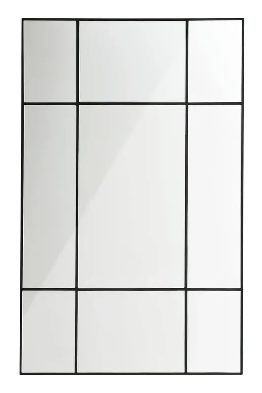Black Metal Grid Mirror | Eichholtz Mountbatten