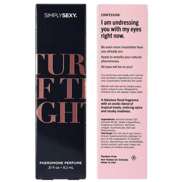Simply Sexy Turn Off the Lights - Pheromone Perfume - .31oz - 9.2ml