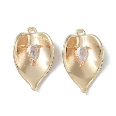 Brass Cubic Zirconia Pendants