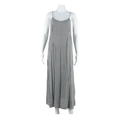 MOTHERHOOD Womens Day Dress Black Gingham Sleeveless Long M