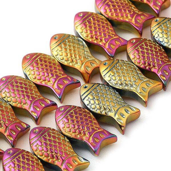 Electroplate Glass Beads Strands