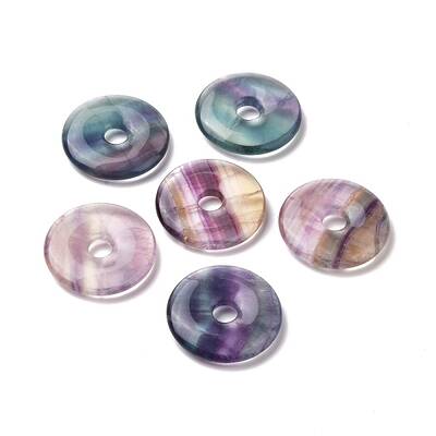 Natural Fluorite Pendants