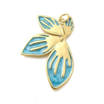 Brass Enamel Pendants