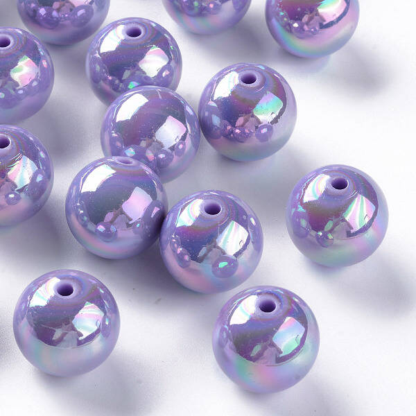 Opaque Acrylic Beads