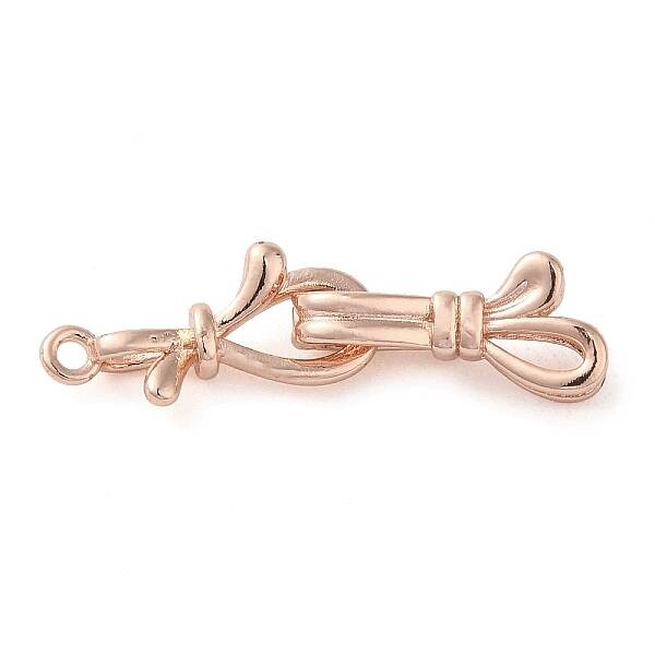 Rack Plating Brass Fold Over Clasps