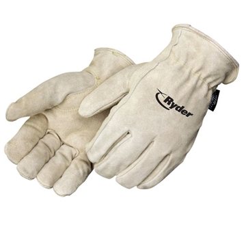 144 Customized Split Cowhide Driver Glove - Thinsulate Lined
