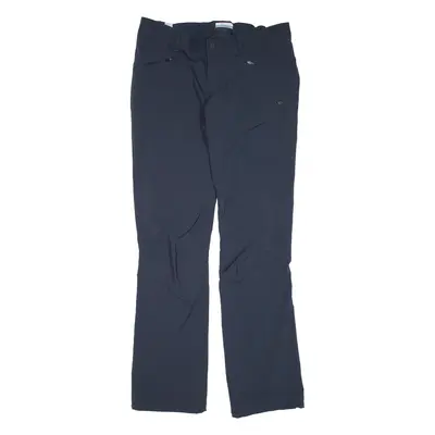 COLUMBIA Womens Trousers Blue Regular Straight W34 L31