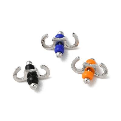 Glass Seed Beads Links Connector Charms