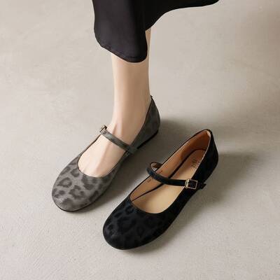 CHIKO Benedetta Round Toe Block Heels Mary Jane Shoes