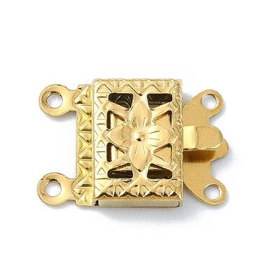 Ion Plating(IP) 304 Stainless Steel Box Clasp