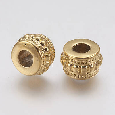 Ion Plating(IP) 304 Stainless Steel European Beads
