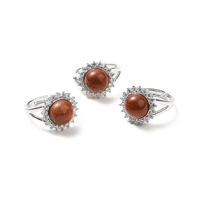 Synthetic Goldstone Adjustable Rings