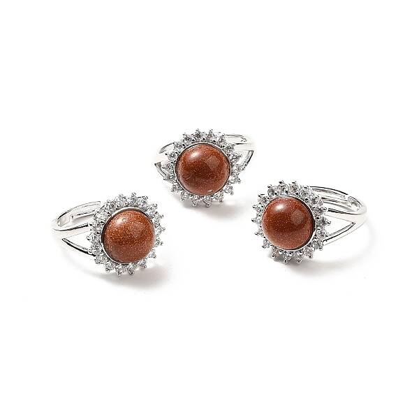 Synthetic Goldstone Adjustable Rings