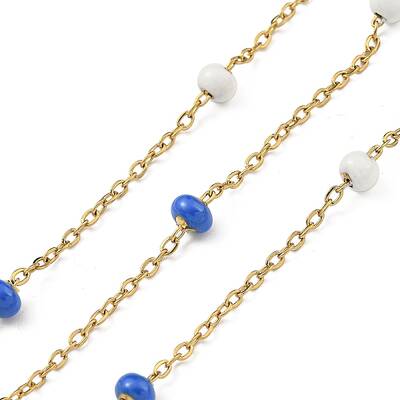 304 Stainless Steel Enamel Link Chains