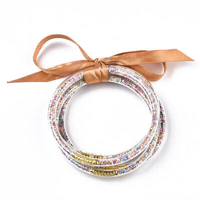 PVC Plastic Buddhist Bangle Sets