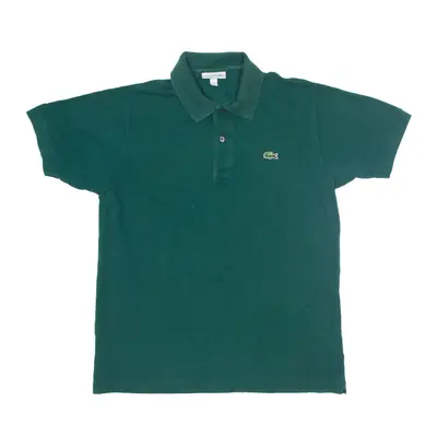 LACOSTE Classic Fit Polo Shirt Green Short Sleeve Mens M