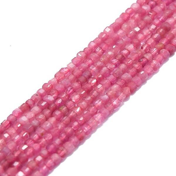 Natural Pink Tourmaline Beads Strands